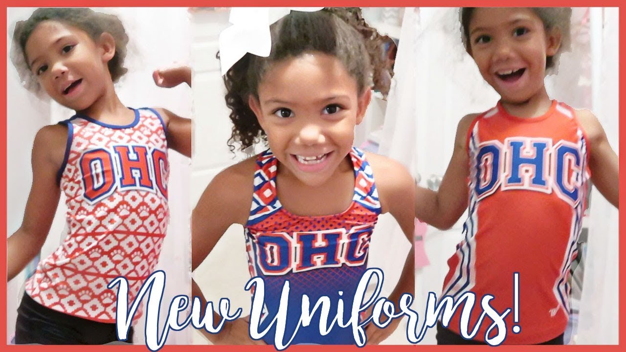 NEW CHEER PRACTICE UNIFORMS CAME IN! | CHEER VLOG 10