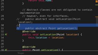 CSC 143 S2021 04/19: Abstract Classes and Interfaces