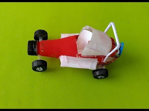 Wow! Amazing  F1 Racing Car DIY | 9v Battery F1 Racing Car