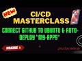 CI/CD Masterclass: Connect GitHub to Ubuntu & Auto-Deploy "My-Apps" 🔥