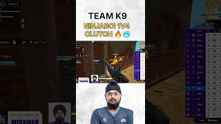 BGIS 2026 NINJABOI 1V4 CLUTCH 🔥🥶#k9 #bgmi #shorts #ninjago #esports @kraftonindiaesports