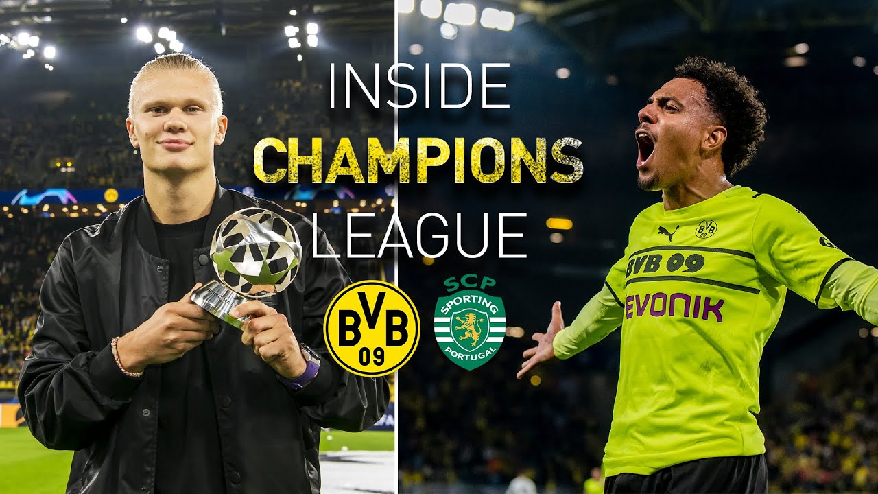 Behind the scenes with Malen, Haaland & Co.! | BVB - Sporting 1:0 | Inside Champions League