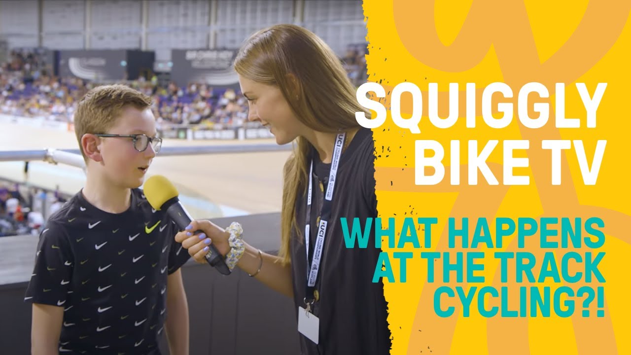 Squiggly Bike TV - what happens at the track cycling?!