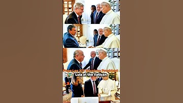 Pope Leo XIV Receives President Lula at the Vatican #PopeLeoXIV #PapaLeãoXIV #PapaLeoneXIV