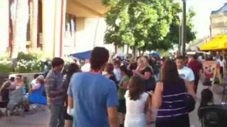 Twilight Eclipse lines at Edwards in Fresno