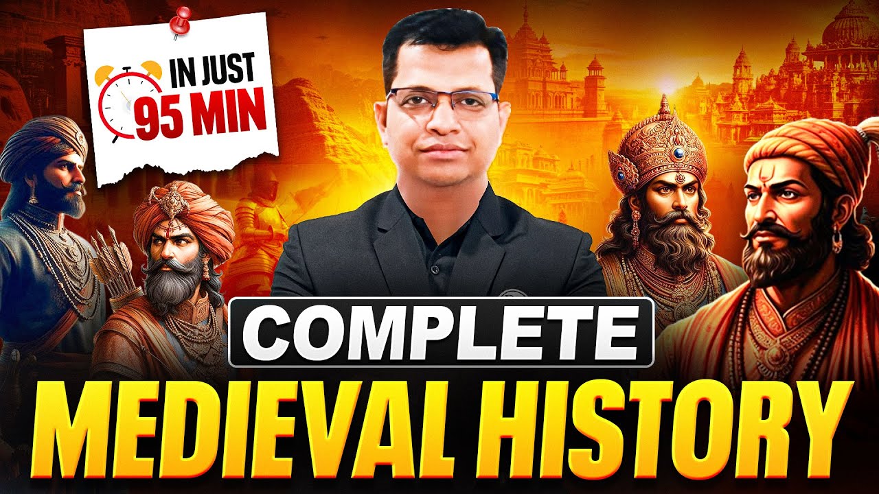 Complete Medieval History in One Shot | Medieval History in One Video | UPSC Prelims 2026 🎯