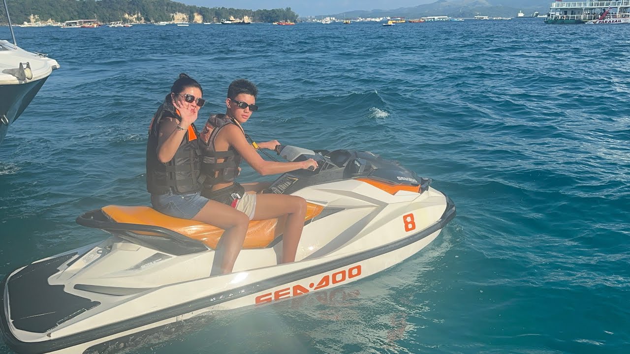 Our jet ski experience in Boracay, Philippines 🇵🇭 