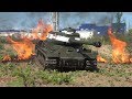 ИС-2 в бою, обзор тяжелого танка, тест орудия! RC Tank Taigen