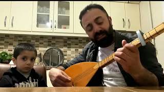 Hamit baran ve minik dinleyicisi oğlu amir e konser:)) ez te nadım male dine Resimi