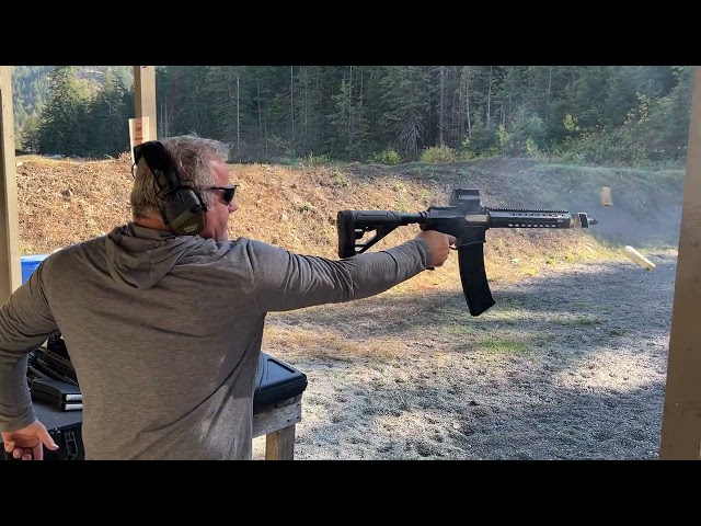 Genesis Arms Gen12 Full Auto Testing 18 with pk1 comp! class=