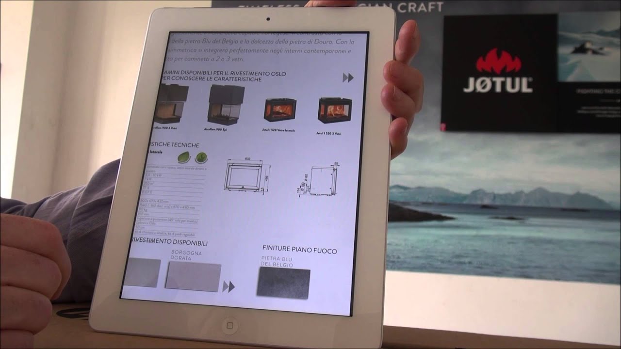 La nuova app caminetti e rivestimenti jotul youtube Rivestimenti camini in cartongesso