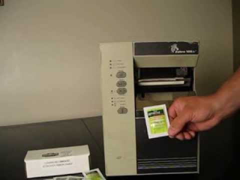 how to clean your label printer printheads youtube