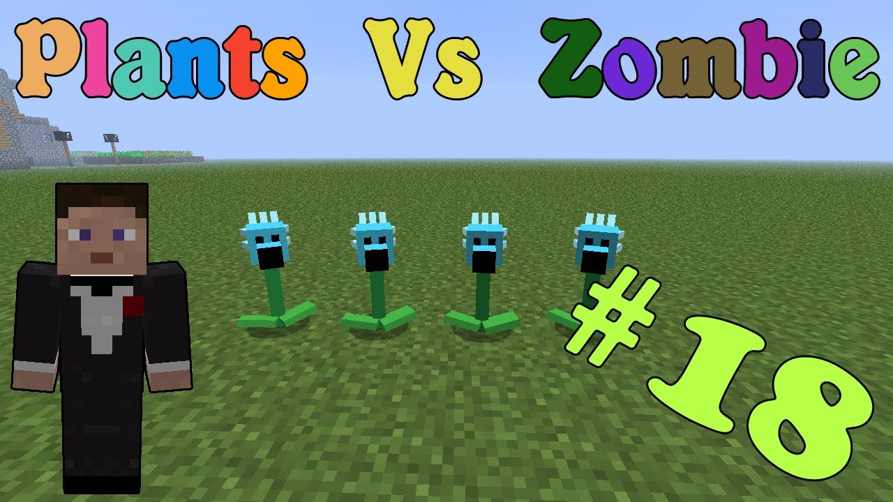 Моды Для Minecraft #18: Plants Vs Zombies - YouTube