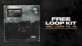 [FREE] US & UK Drill Loop Kit/Sample Pack (+10 Royalty Free Fivio Foreign, Pop Smoke, 808Melo Loops)