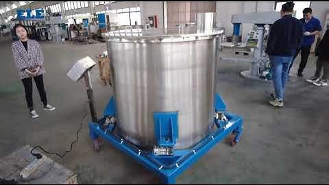 Load cell for the movable tank