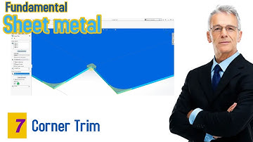 SolidWorks Sheet Metal : Corner Trim