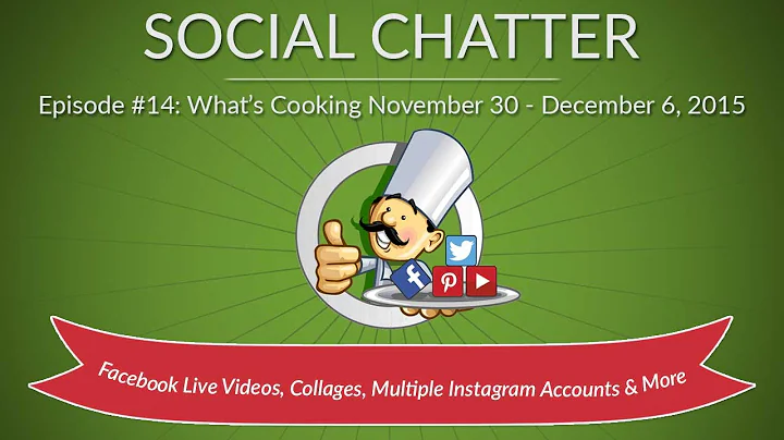 Social Chatter - What's Cooking In Social Media fo...