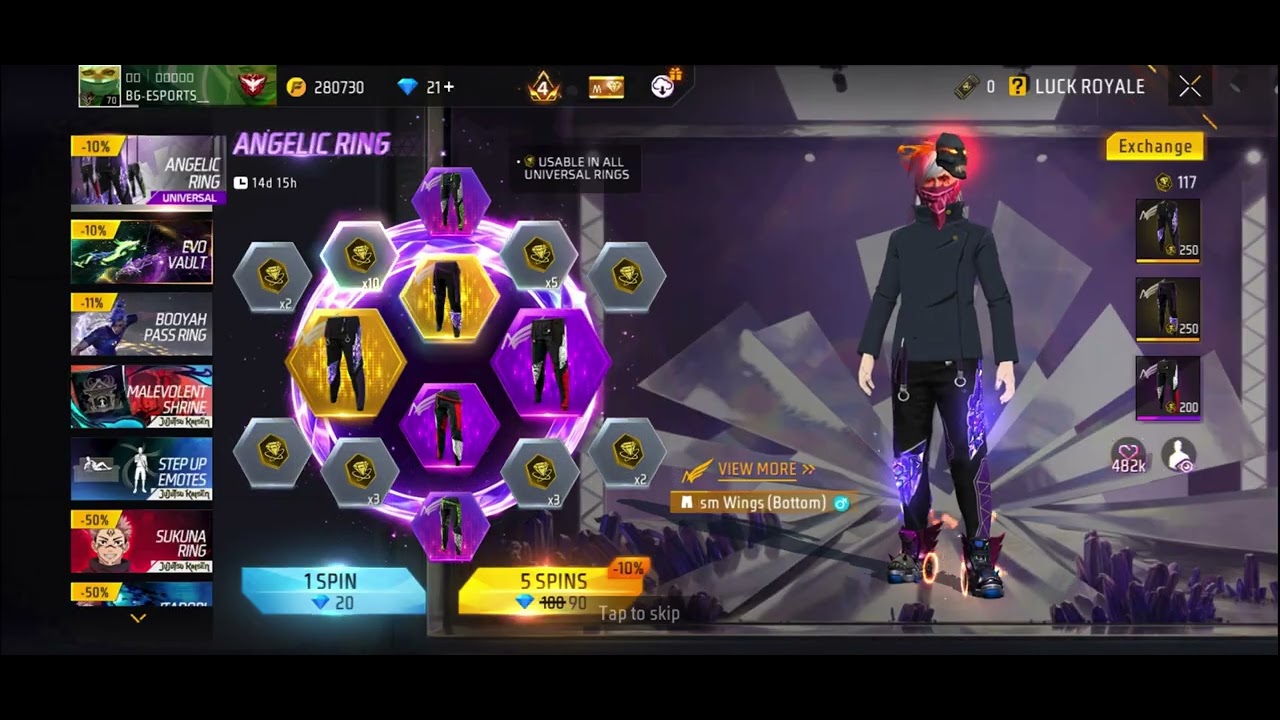 Evant Fire New pant 👖 evant free fire || free fire new evant angalic pant - YouTube