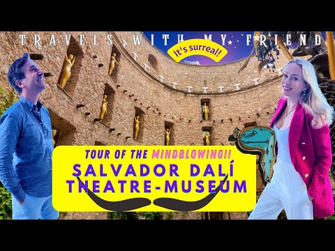 Tour of the amazing SALVADOR DALÍ THEATRE- MUSEUM in Figueres, Spain.