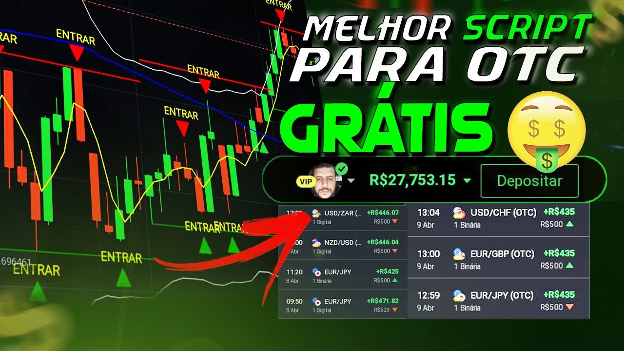 SCRIPT PARA OTC PARA IQ OPTION GRÁTIS SEM GALE BAIXE AGORA FIZ R$1300 REAIS