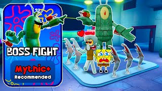 The Chum Bucket ATTACKS in SpongeBob Tower Defense on Roblox!