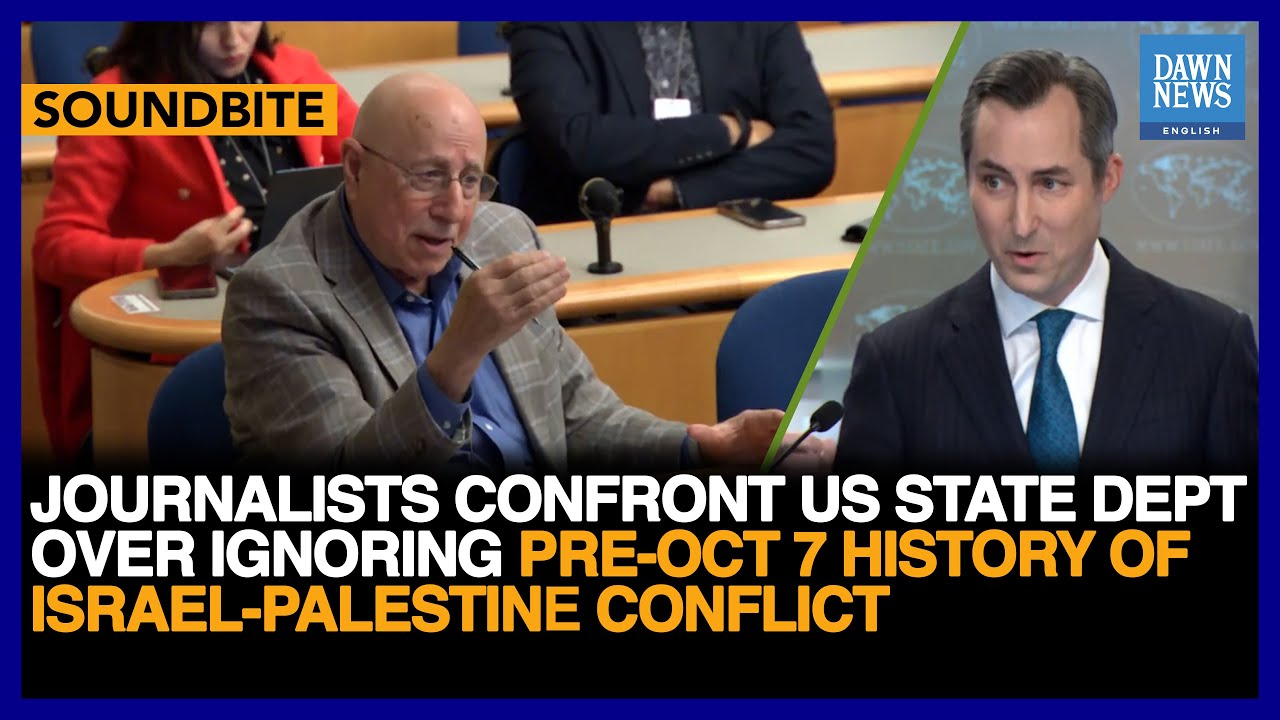 Journalists Confront US State Dept Over Ignoring History Of Israel ...