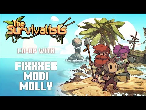 The Survivalists - co-op gameplay with Modi and Molly - YouTube