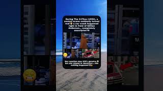 X-Files Scene Turned Real With an Unexpected Crash 😳 #TVShow