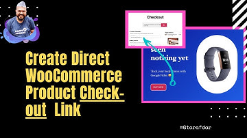 How to Create a Link Direct to WooCommerce Checkout? | Creating WooCommerce Product