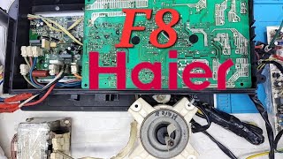 ​Haier DC Inverter AC Outdoor PCB F8 Error Solution | Babar Electronics HVACR