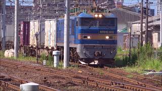 【JR西日本】北陸本線・列車撮影記 EF510・EF81・683系・681系・521系(南福井駅)2018年7月23日
