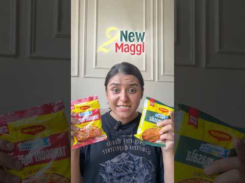 2 new limited edition Maggi flavours launched in India !! 🍜 #maggi #newlaunch