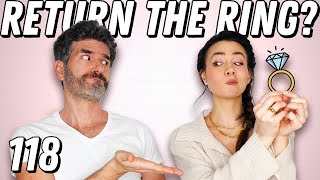 Q&A! Returning The Ring, My BF Misses His Ex's Family, & DWI = Dealbreaker? - Ep 118 - Dear Shandy