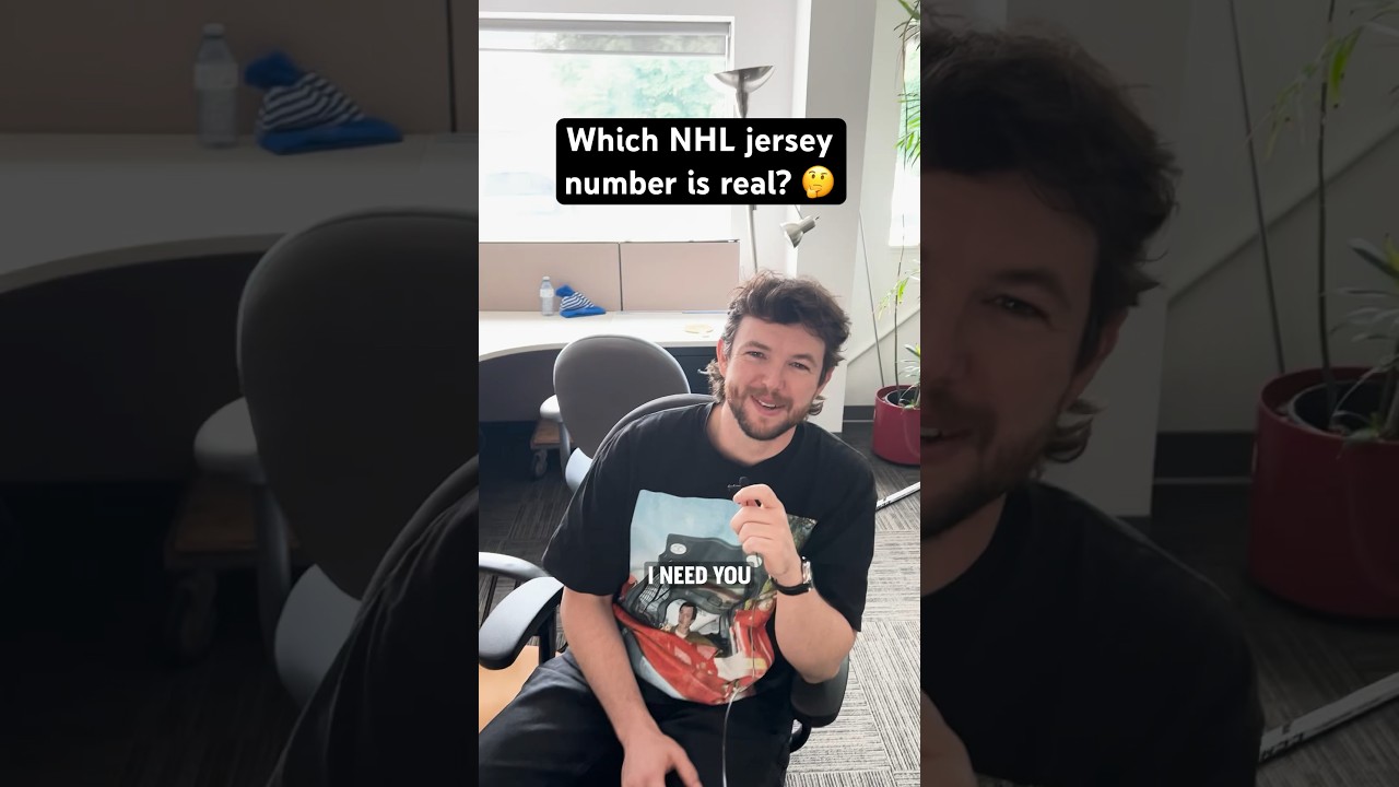 BARDOWN GAME: Can you spot the real NHL jersey number? 