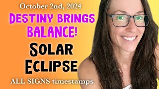 Lovely Libra Solar Eclipse 💫 HOROSCOPES for ALL SIGNS - October 2nd, 2024