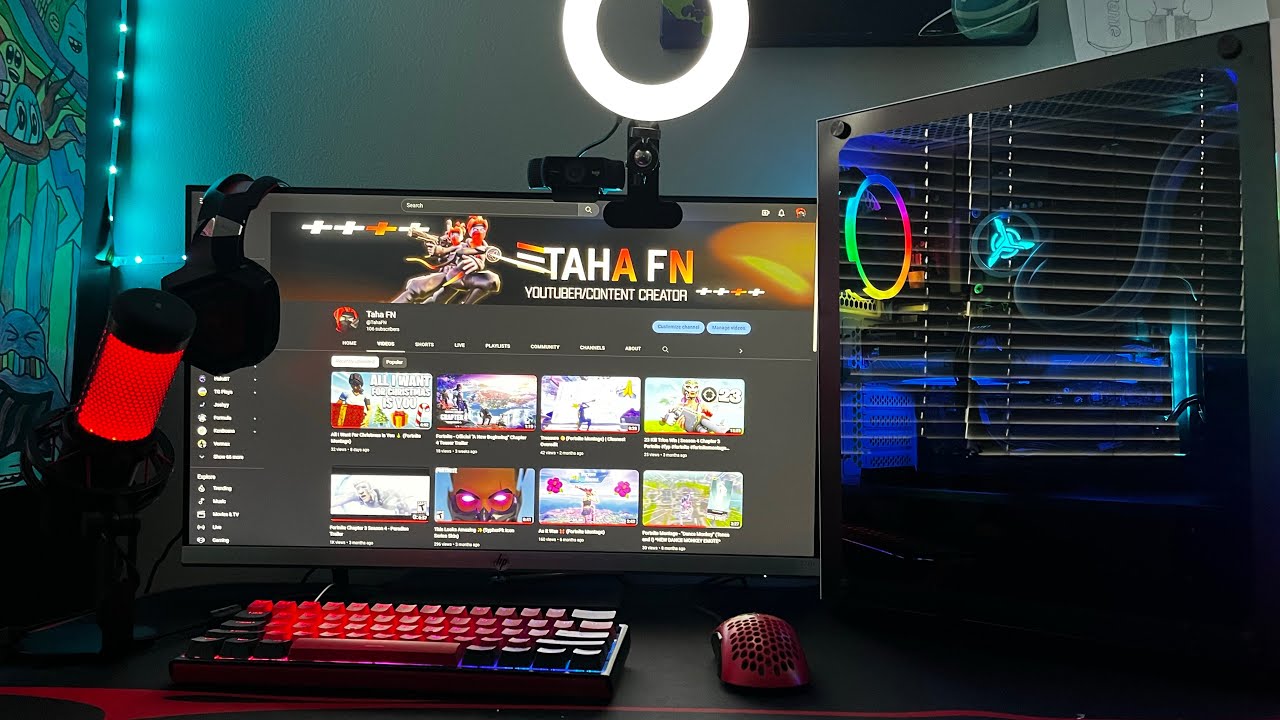 This 12 Year Old's High-End Gaming Setup is INSANE!
