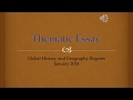 Global history thematic essay karnataka - Thematic essays from house on mango street