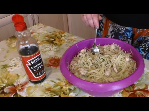 Видео рецепт Картофельный салат с курочкой