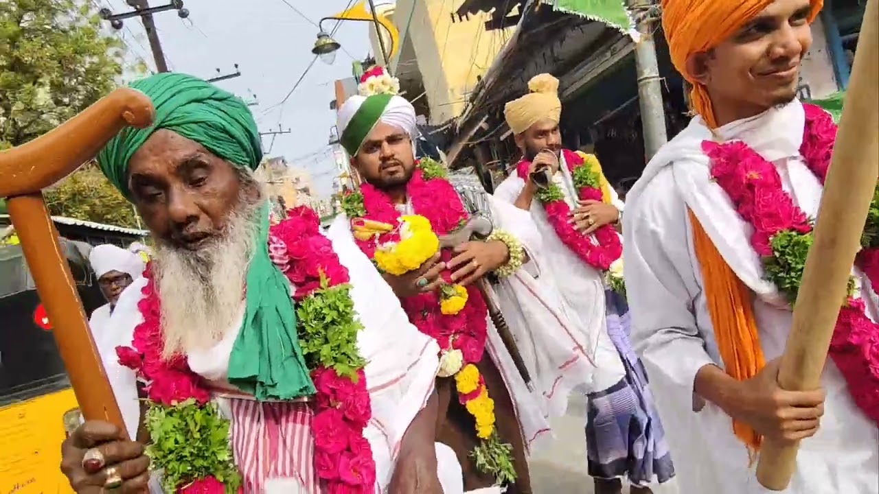 Hzrt Sydn Nathar Vali Dada Hayat Meer Qalandar Soharwardi ra Dargah Jalali ArkanJama Entry 2026 prt1