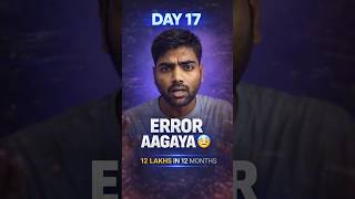 Day 17 | GitHub Error Aa Gaya 😵‍💫 | Real Coding &amp; Startup Journey | 12 Lakhs Challenge