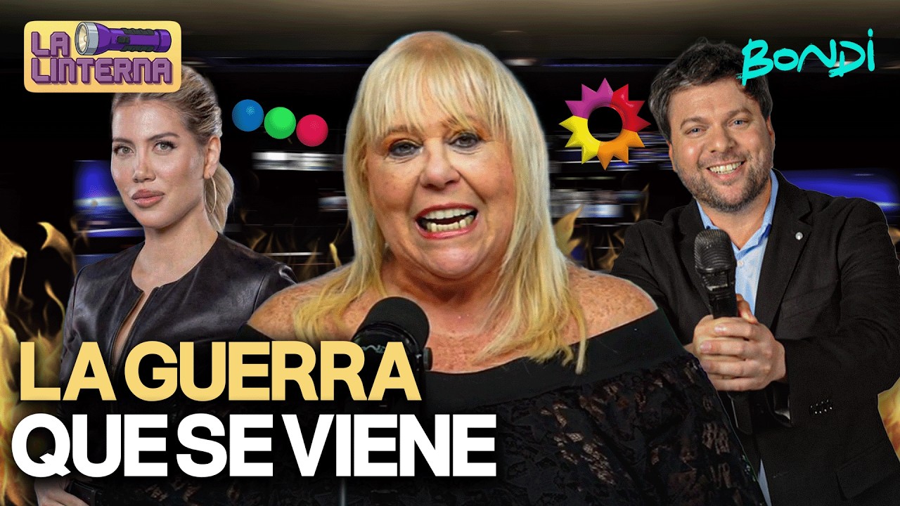 LA GUERRA EN LA TELE SE ENCIENDE: SE VIENE LA BATALLA ENTRE GUIDO Y WANDA | LA LINTERNA 02/03