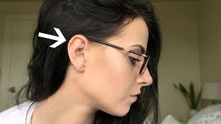 My Rook Piercing Experience Pain, Price & Healing Paige Tilson