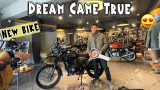 DELIVERY of my NEW Royal Enfield HIMALAYAN 2023  Dream Came True