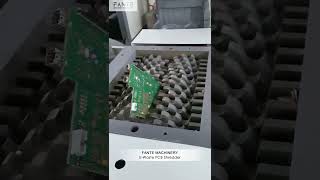 E-waste Scrap PCB mini shredder