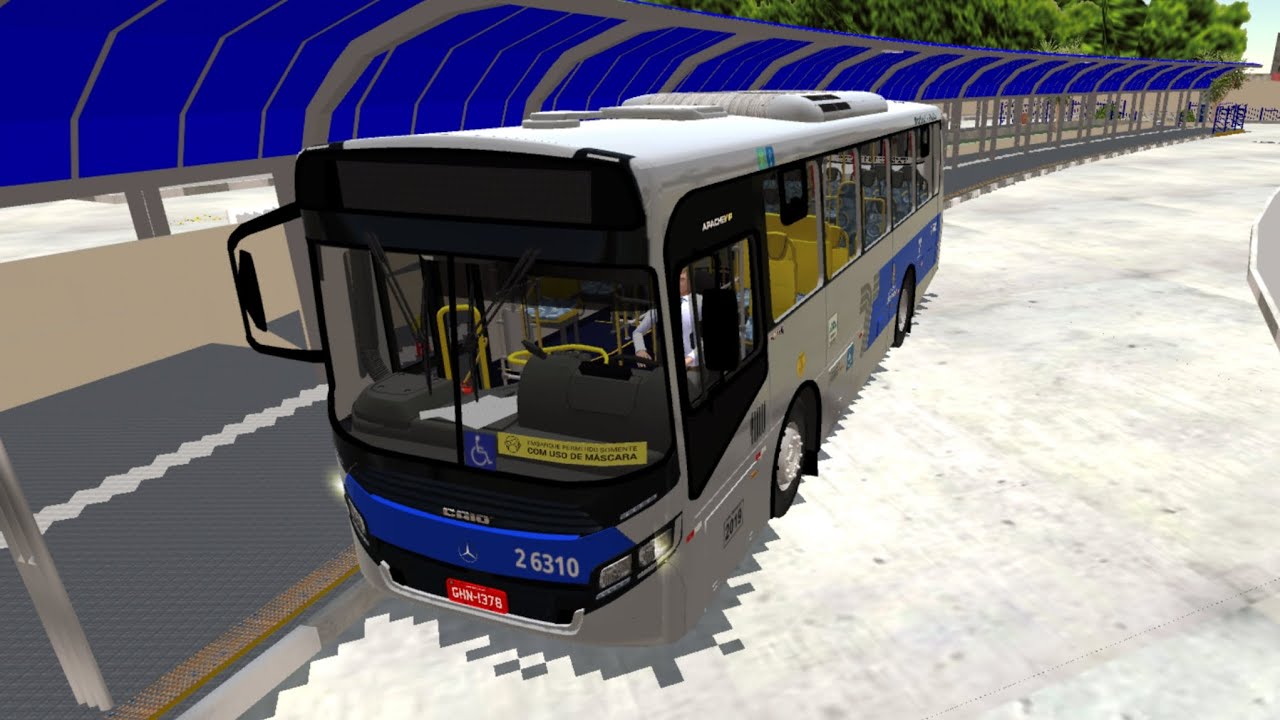 Proton Bus Simulator] Caio Apache Vip IV MIDI MB OF-1519 ( Padrão ...