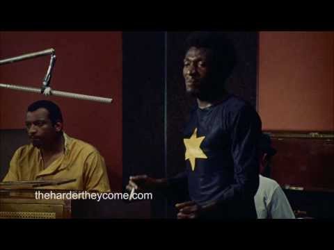 Jimmy Cliff Recording The Harder They Come In Studio Session
