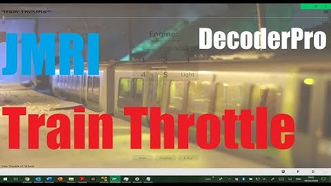 JMRI WiThrottle Computer Control System