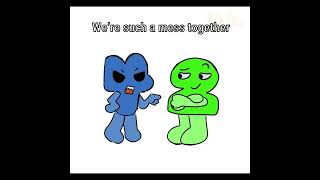 Using you - Mars Argo || Fourtwo || #ship #bfdi #tpot #shorts 