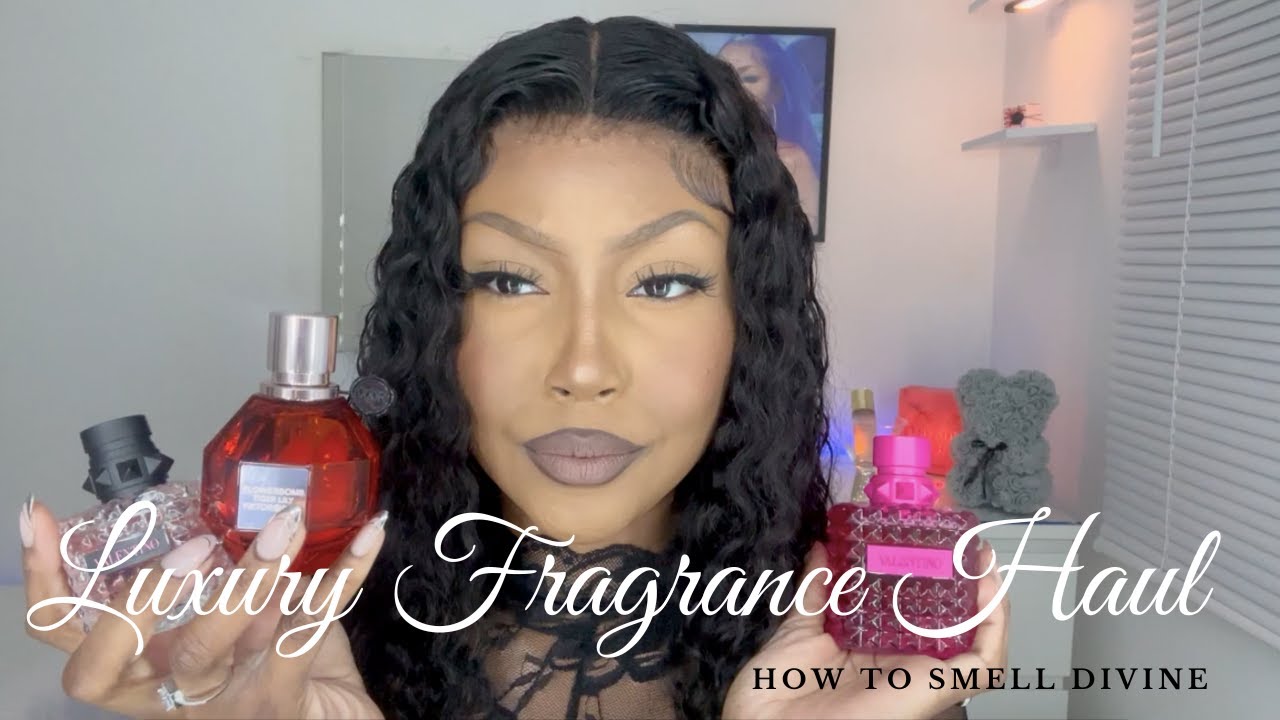 HOW TO SMELL EDIBLE 😍 LUXURY FRAGRANCE HAUL *NEW* VIKTOR & ROLF