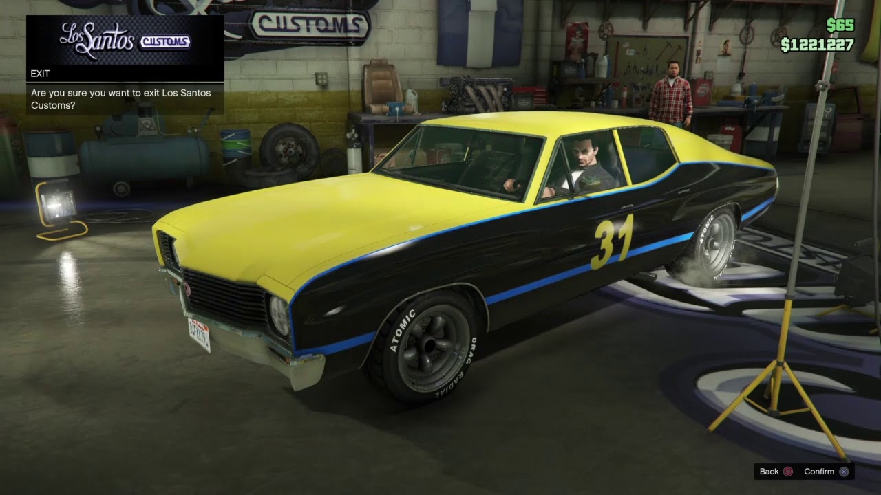 Gta 5 Talladega Nights Chevrolet Chevelle Malibu Build Youtube